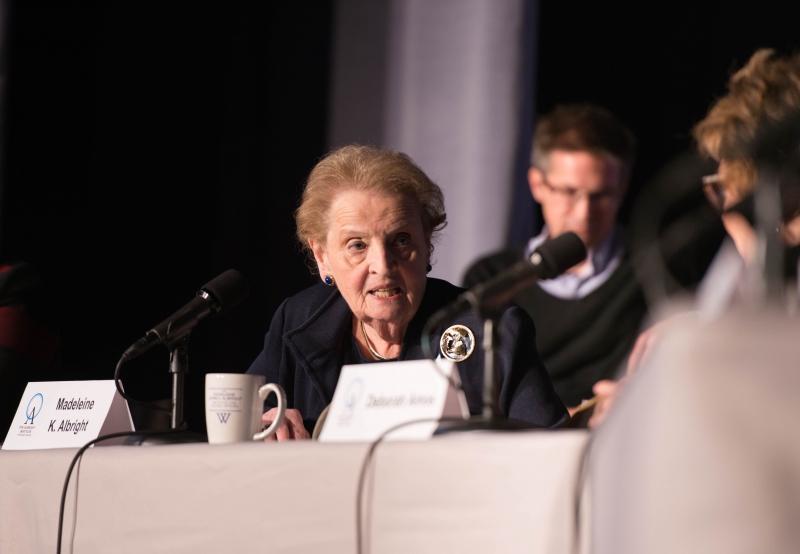 Secretary Albright at Public Dialogue