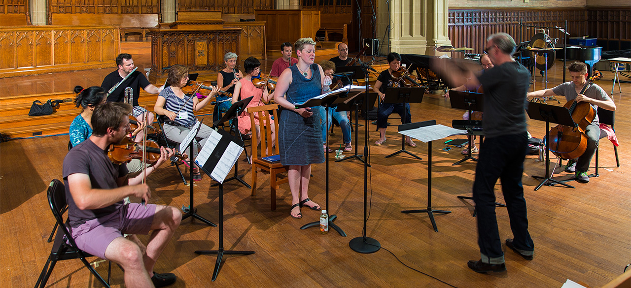 Emerging Composers Study with Distinguished Guest Composers in Summer Conference Distinguished Faculty of the 2015 Composers Conference Rehearse