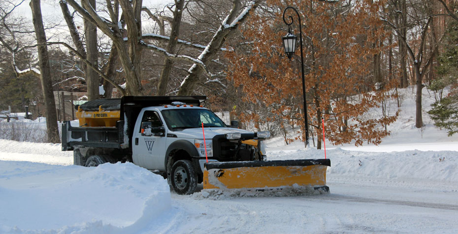 Wellesley College Closed Monday Wellesley snow plow