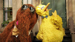 New Study Finds Sesame Street Improves School Readiness Sesame Street's Snuffleupagus and Big Bird