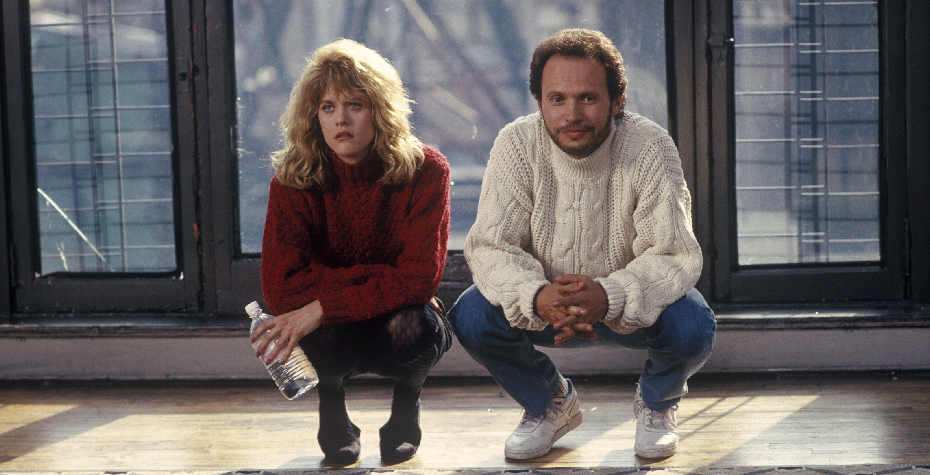screen grab from When Harry Met Sally