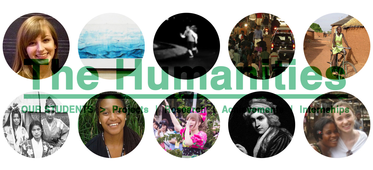 New Webpages Celebrate Humanities Students