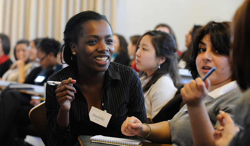 National Publications Cite Wellesley in Op-Eds on the Power of Women’s Colleges Wellesley Students at the 2010 Albright Institute