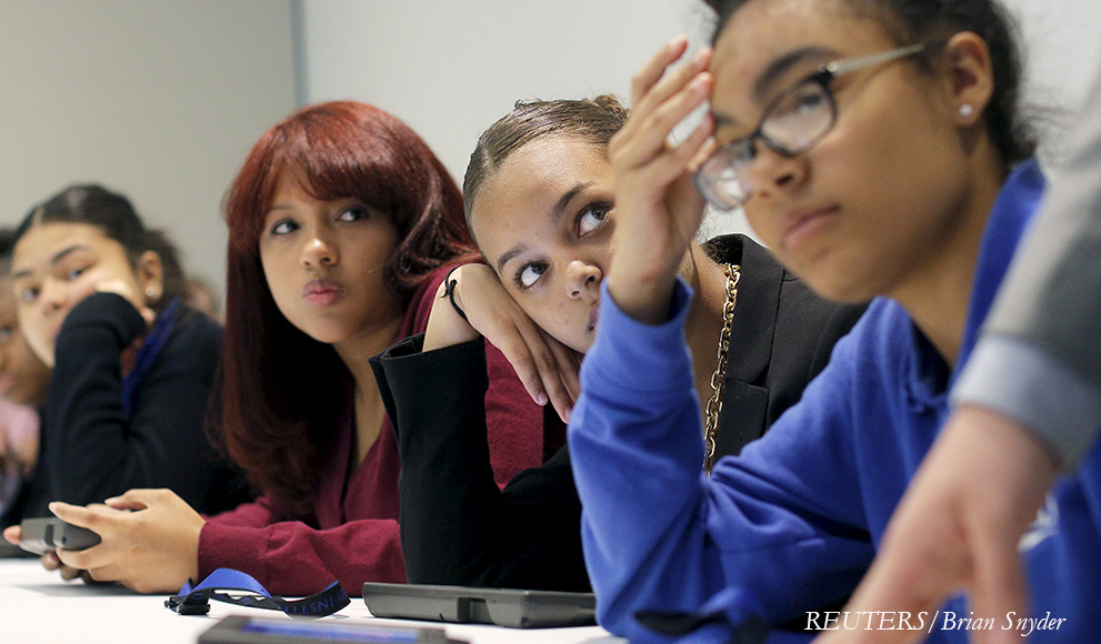 City On A Hill Charter And The Wellesley Effect In Action Students from City On A Hill Charter Participate in Mock Legislative Session (REUTERS)