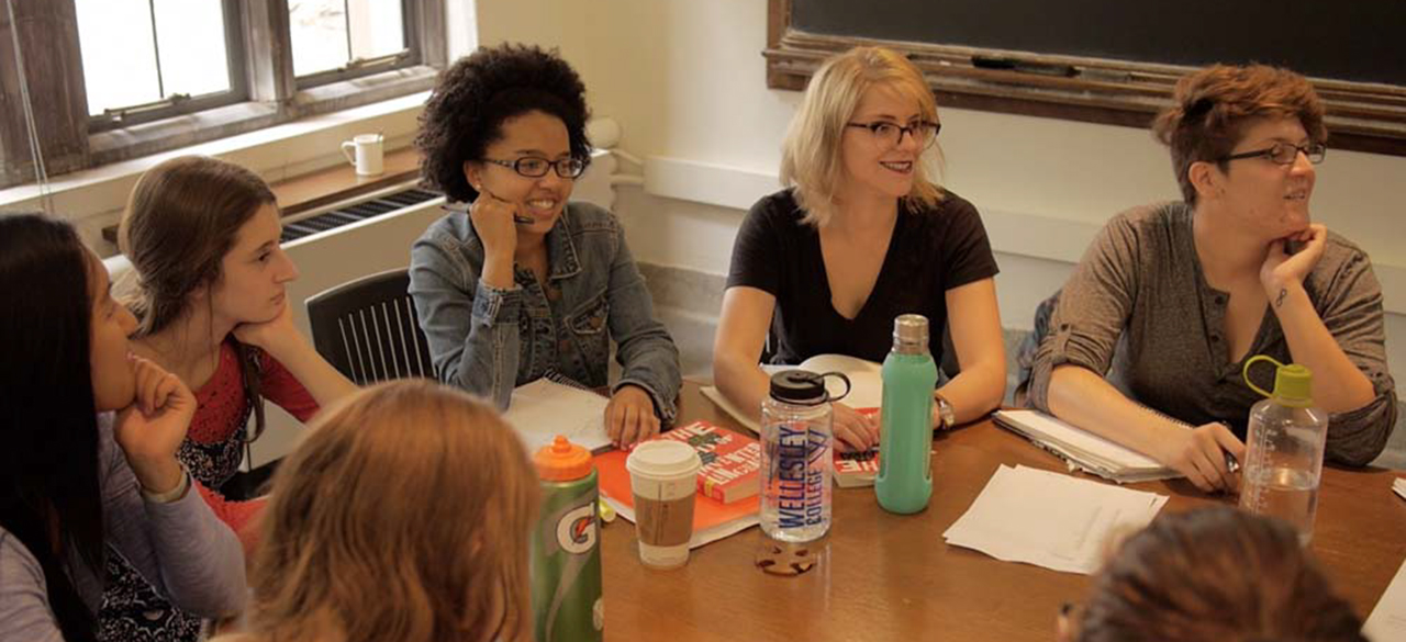 Wellesley's 'Invented Languages' Course Noted by The New York Times Students in Angela Carpenter's 'Invented Languages' Course