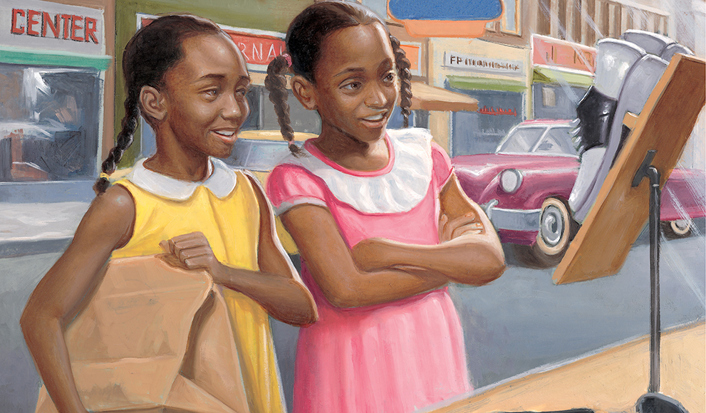 Professor’s Book Recognized for Teaching Children Important Multicultural Lessons The cover image from Professor Susan Lynn Meyer's book "New Shoes"