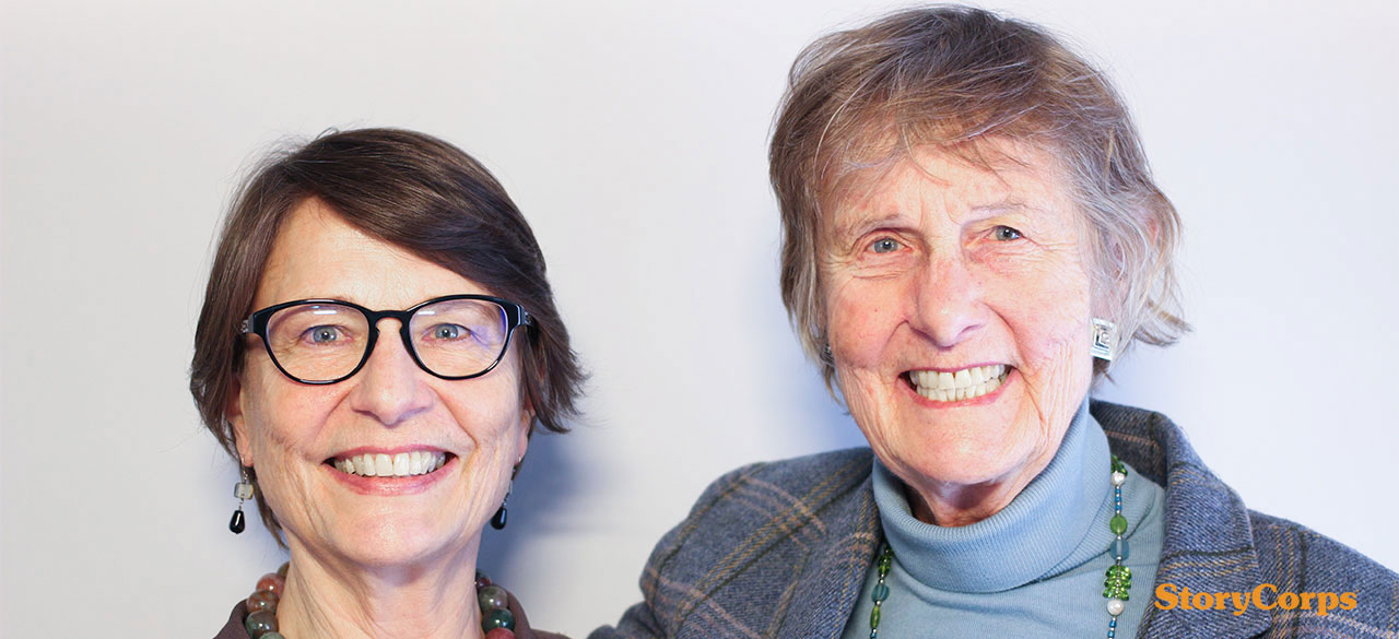 StoryCorps: Nan Keohane '61 and Geneva Overholser '70 StoryCorps: Nan Keohane '61 and Geneva Overholser '70