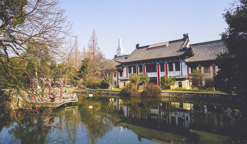 Ginling College, a women’s college in Nanjing, China, where one recent Wellesley graduate will spend the next year teaching English.