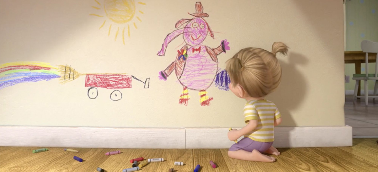 Professor Tracy Gleason on PRI’s Science Friday A still from Inside Out, Disney Pixar (2015)