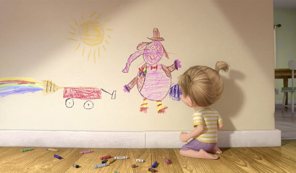 Professor Tracy Gleason on PRI's Science Friday A still from Inside Out, Disney Pixar (2015)