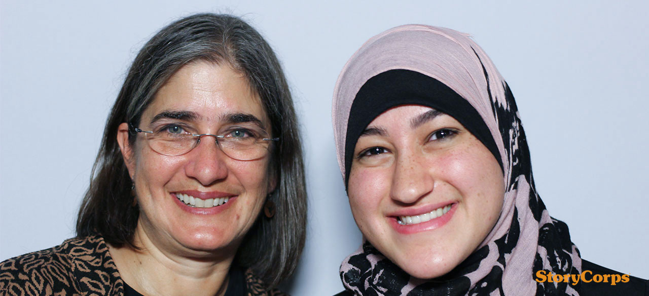 StoryCorps: Kristina Niovi Jones and Nisreen Abo-Sido '18 StoryCorps: Kristina Niovi Jones and Nisreen Abo-Sido '18