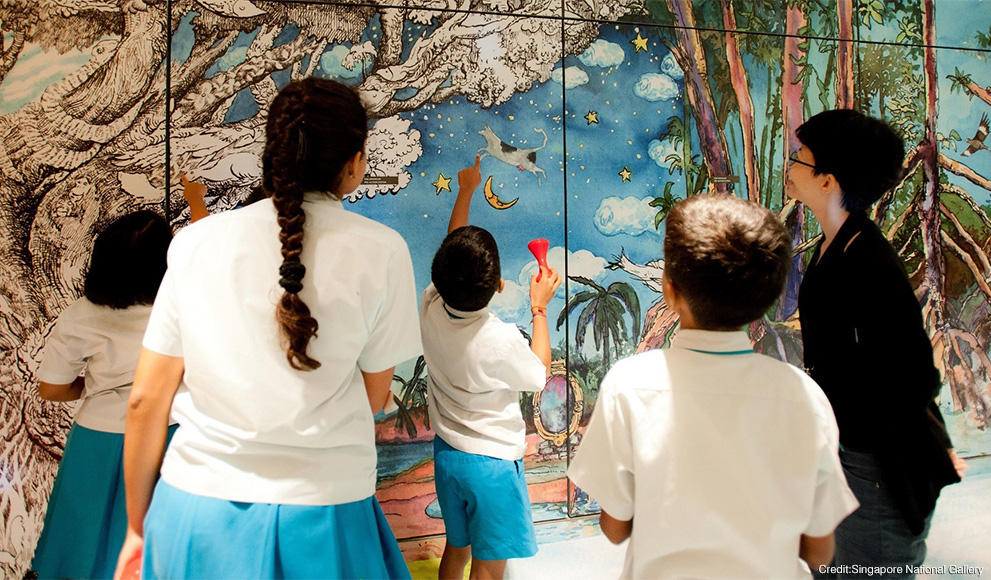 Professor Peggy Levitt is Featured Guest on BBC Radio Children view art at the Singapore National Gallery, one of the museums Professor Peggy Levitt discussed in a recent interview with the BBC.