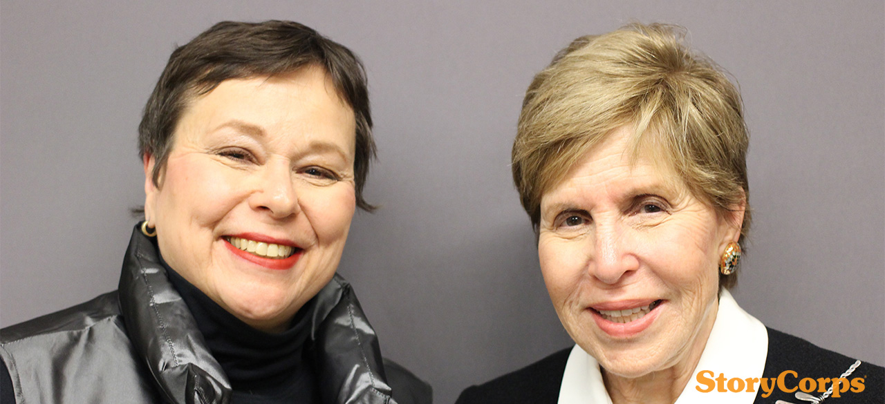 StoryCorps: Martha Teichner ’69 and Milly Cooper Glimcher ’61 Martha Teichner ’69 and Milly Cooper Glimcher ’61
