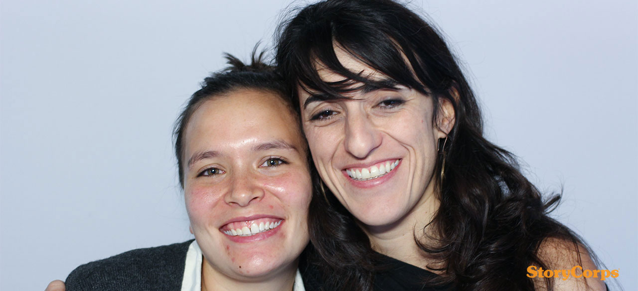 StoryCorps: Daniela Rivera and Margo Sulmont '13 Daniela Rivera and Margo Sulmont '13