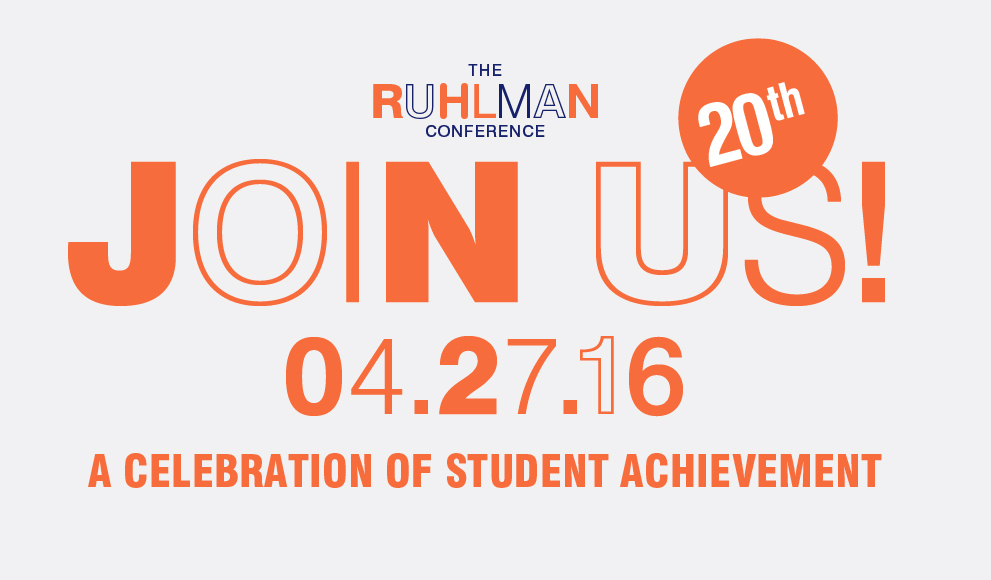 Ruhlman Conference Celebrates 20th Anniversary Ruhlman Conference Celebrates 20th Anniversary