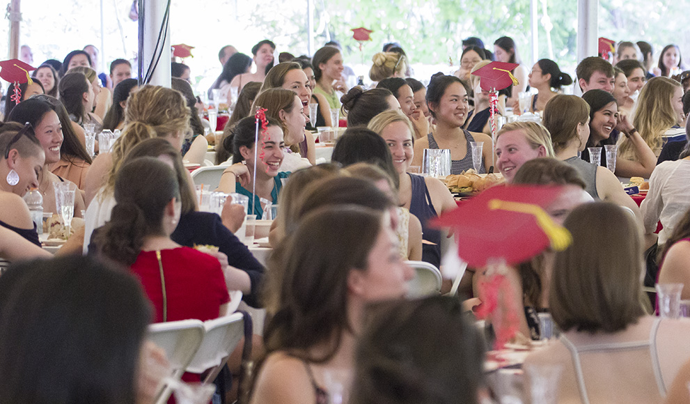 Class of 2016 Gathers for Senior Class Luncheon Class of 2016 Gathers for Senior Class Luncheon