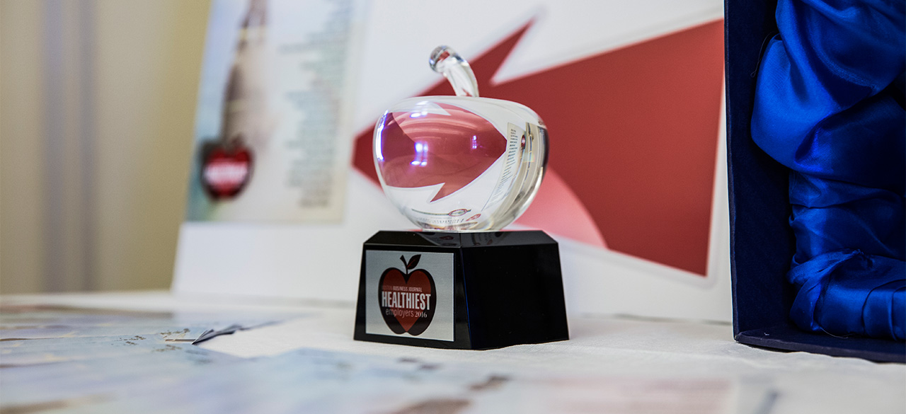 Wellesley College Named One of Boston's Healthiest Employers for 2016 The College's Boston Business Journal 2016 healthiest employers award.