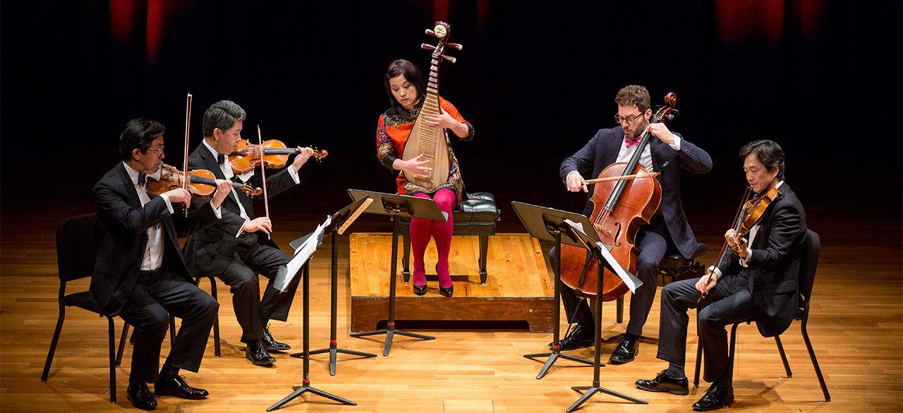 Wu Man and the Shanghai Quartet The Shanghai Quartet
