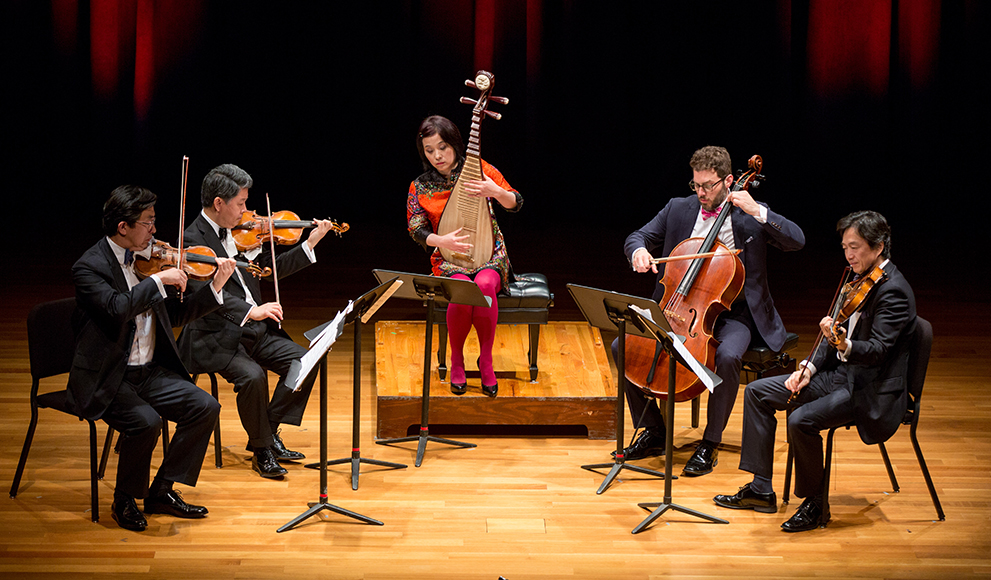 Wu Man and the Shanghai Quartet The Shanghai Quartet