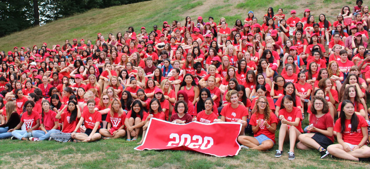 As the School Year Gets Underway, Meet the Class of 2020 The Class of 2020 takes their first-year photo