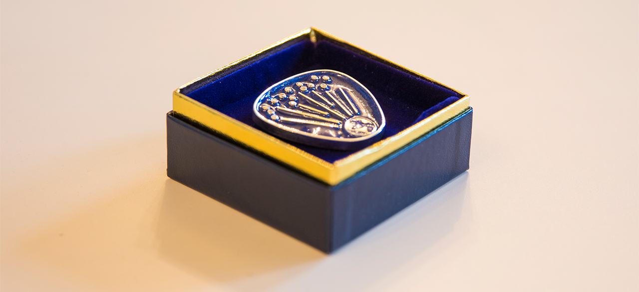 Albright Institute Story Told Through Artisan Designed Pin Albright Institute Story Told Through Artisan Designed Pin