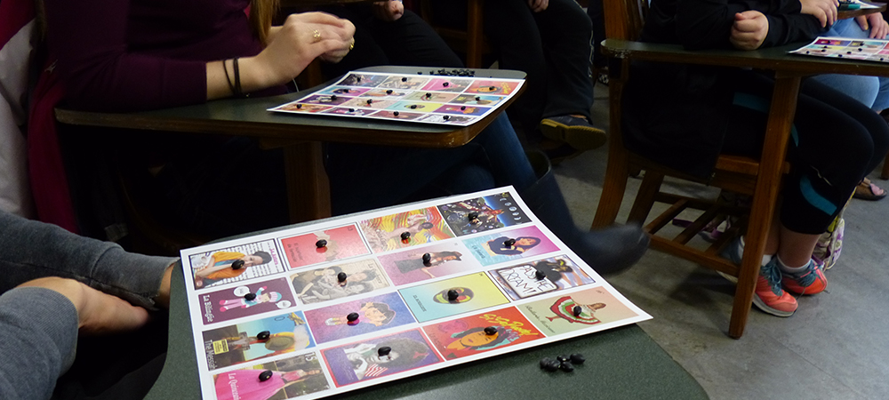 Playing Lotería in Class Playing Lotería in Class
