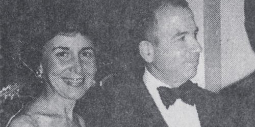 Suzy and her husband in 1991