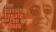 Fall 2015 Distinguished Faculty Lecture Image of Professor Salem Mekuria with her lecture title overlaid, "The Passion to Create and the Urge to Share."