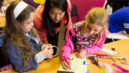 Alumna Leads Robotics Workshops for Girls in Cape Town, South Africa Veronica Lin '15 works with Girls in Robotics Camp in South Africa