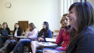 Spotlight on Teaching: Ambassadors’ Visits Bring Theory to Life Wellesley students taking a class.