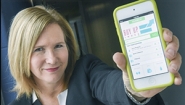 App Helps Consumers Shop for Equality Amy-Willard Cross '82, founder of the BUY UP index