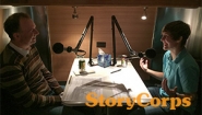 StoryCorps: Professor Bryan Burns and Kaylie Cox ’18 Professor Bryan Burns and Kaylie Cox ’18 record a StoryCorps Interview