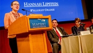 Hannah Lipstein '17 Receives Future Leaders Award Hannah Lipstein '17 Receives Future Leaders Award