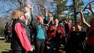 Hooprolling 2016 Arianna Rodriguez '16 Won the 121st Annual Hoop Rolling Contest