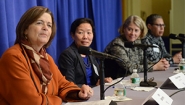 Panel Discussions Explore The Wellesley Effect Panelists on the Campaign to Launch the Wellesley Effect Women in STEM Panel