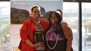 MIT Award Named to Honor Wellesley Associate Provost Robbin Chapman Associate provost Robbin Chapman and La-Tarri M. Canty, director of multicultural programs at MIT