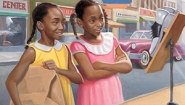 Professor’s Book Recognized for Teaching Children Important Multicultural Lessons The cover image from Professor Susan Lynn Meyer's book "New Shoes"