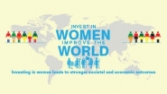 graphic: Invest in Women, Improve the World
