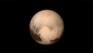 Alumna Part of NASA New Horizons Team A photo of Pluto taken by NASA's New Horizons Spacecraft
