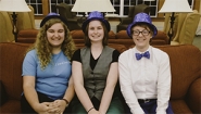 Wellesley's winning programmers, funny hats