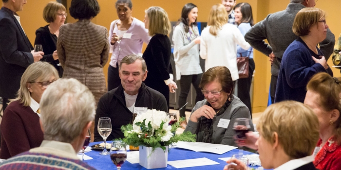 Wellesley Honors Retiring Administrative Staff Retiring administrative staff and their guests gathered for a reception in their honor