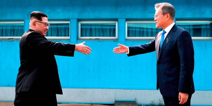 Wellesley Professor Katharine H.S. Moon to Deliver 2019 Distinguished Faculty Lecture Kim Jong Un and Moon Jae-in meet for the first time.