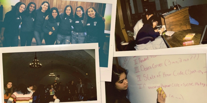 Get to know Wellesley’s 2018–2019 College Government Cabinet Polaroid photos of the 2018-2019 College Government at work.