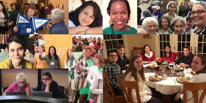 Wellesley Alumnae Give in Many Ways Wellesley honors the way its many alumnae contribute