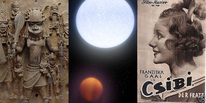 New Webpage Highlights Faculty Research at Wellesley An old movie poster, an image of the moon and mars and ancient etchings of soldiers