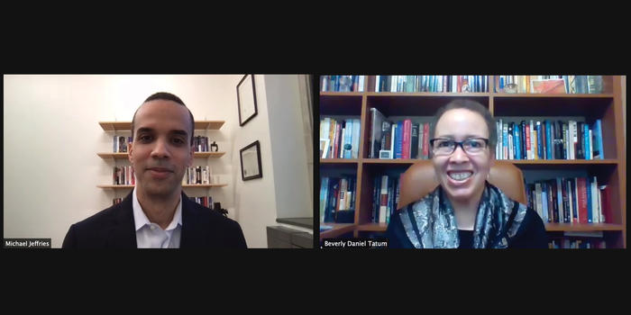 Author and Former Spelman College President Beverly Tatum Discusses Race, Identity, Higher Education, and More michael jeffries and beverly tatum