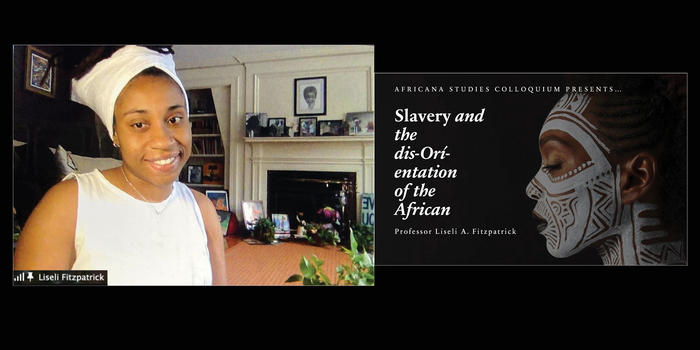At Black History Month Event, Wellesley’s Liseli Fitzpatrick Examines Impact of Slavery on the African Spirit Liseli Fitzpatrick
