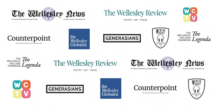 Ahead of the 2019 Wilson Lecture, a Look at Student Journalism at Wellesley The logos of all the student publications at Wellesley