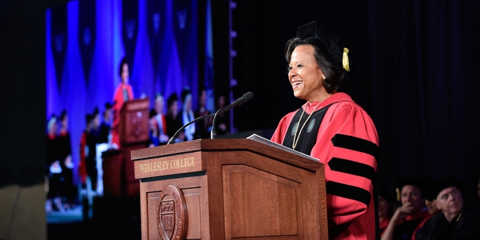Wellesley Celebrates the Inauguration of Paula A. Johnson President Paula Johnson