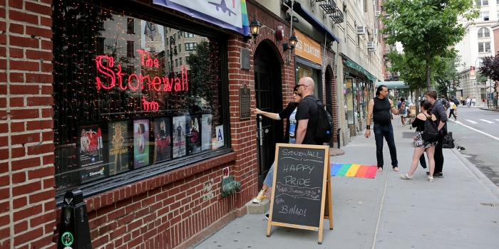 On the 50th Anniversary of Stonewall, Wellesley Professor Discusses Its Legacy and Impact An image of the front of The Stonewall Inn.